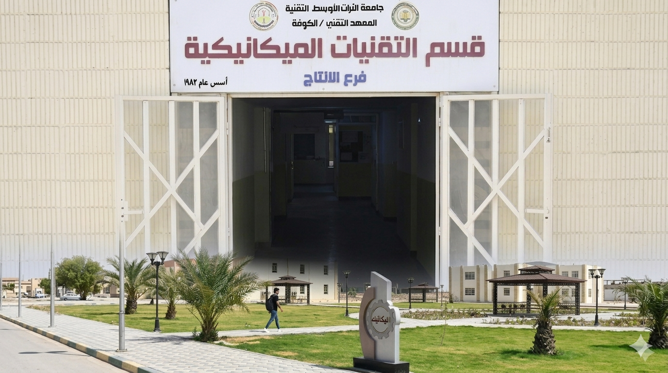 قسم التقنيات الميكانيكية / الإنتاج